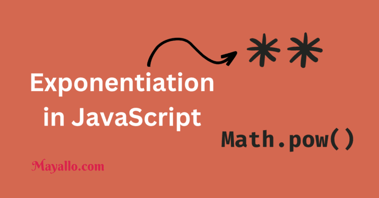 Exponentiation in JavaScript